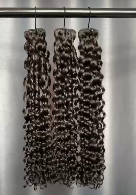 Italian Curly Virgin Bundles